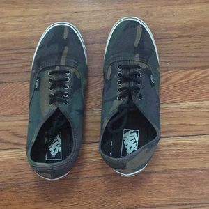 camo vans
